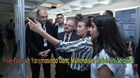 Proje Fuar ve Yarmasnda Gen Mhendisler Projelerini Sergiledi