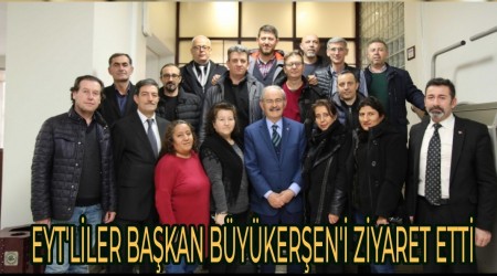 EMEKLLKTE YAA TAKILANLAR BAKAN BYKEREN' ZYARET ETT