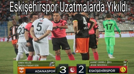 Eskiehirspor Son Dakikalarda Yenildi