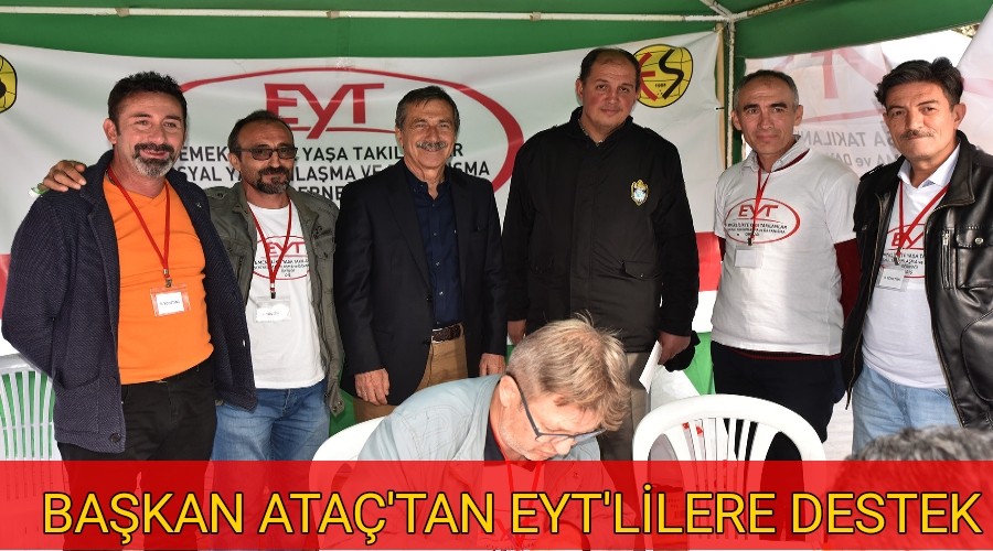 BAKAN ATA'TAN EYT'LLERE DESTEK