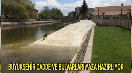 BYKEHR CADDE VE BULVARLARI YAZA HAZIRLIYOR