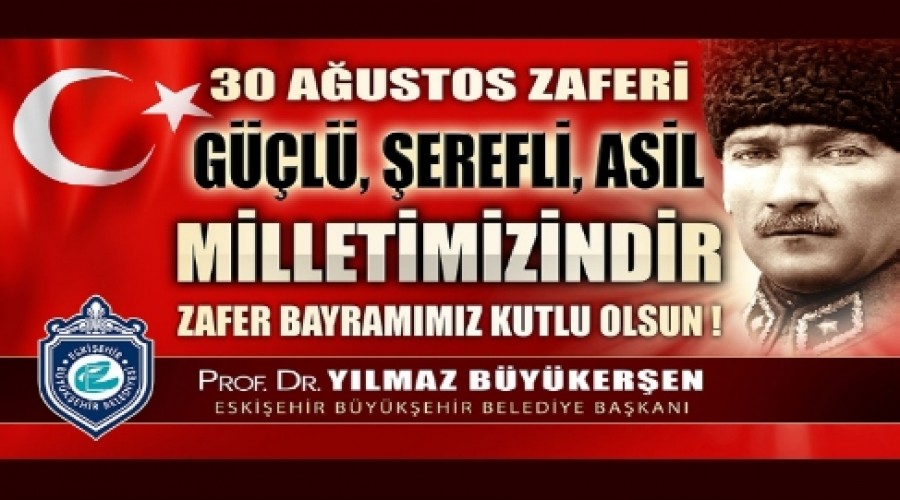 PROF. DR. YILMAZ BYKEREN'N 30 AUSTOS MESAJI