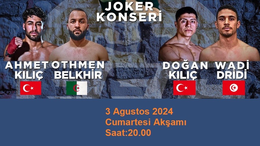 Eskiehir'de Muhteem Kick Boks Gala Gecesi!