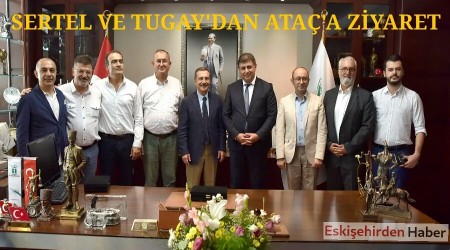 SERTEL VE TUGAY'DAN ATA'A ZYARET