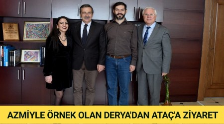 AZMYLE RNEK OLAN DERYA'DAN ATA'A ZYARET