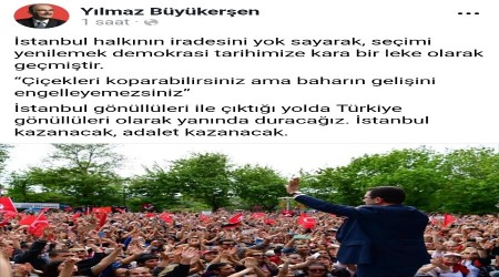 Bykeren, iekleri koparabilirsiniz ama baharn geliini engelleyemezsiniz