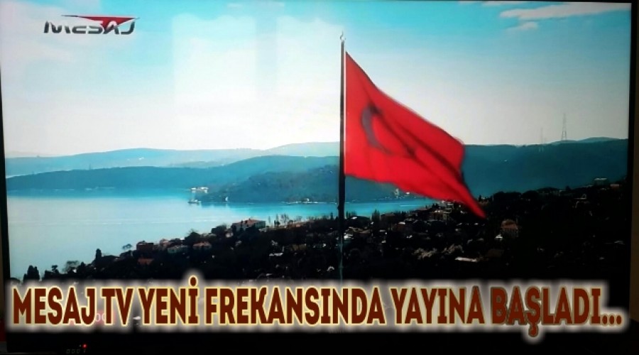 MESAJ TV YEN FREKANSINDA YAYINA BALADI...