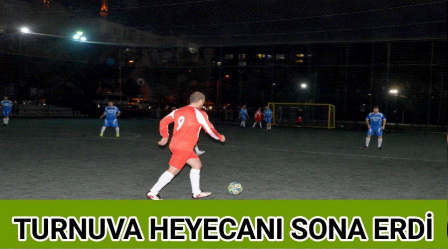 TURNUVA HEYECANI SONA ERD