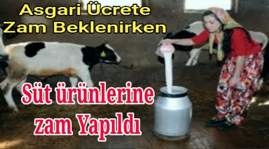 Asgari crete Zam Beklenirken St rnlerine zam Yapld