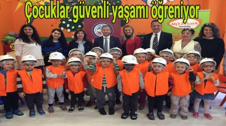 ocuklar gvenli yaam reniyor