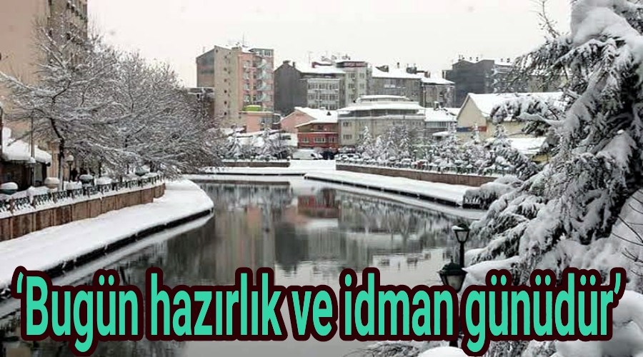 Bugn hazrlk ve idman gndr