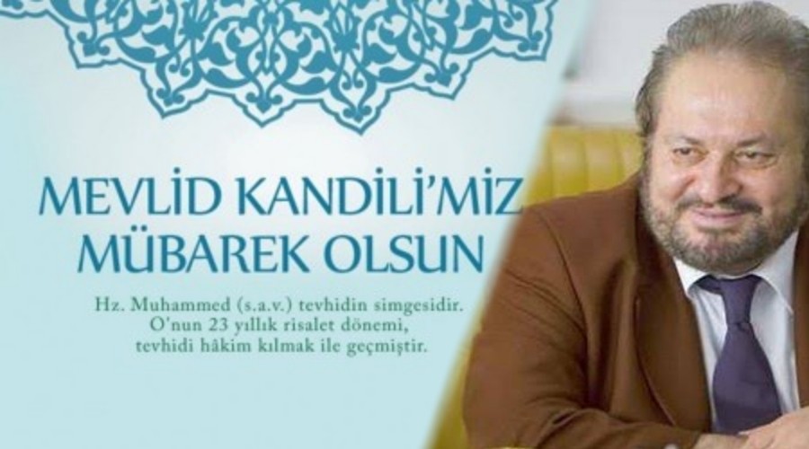 Prof. Dr. Haydar Ba'tan Mevlid Kandili mesaj