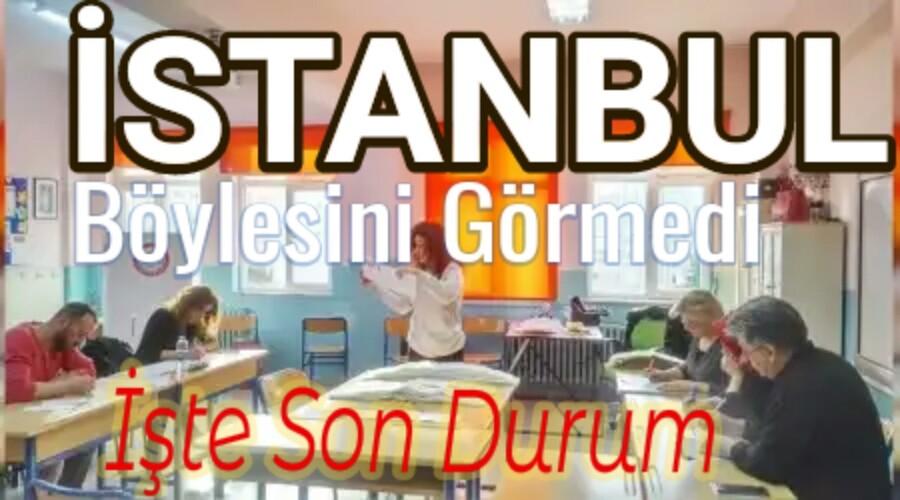 31 Mart Mahalli dareler Genel Seimleri'nde stanbul krdme dnt