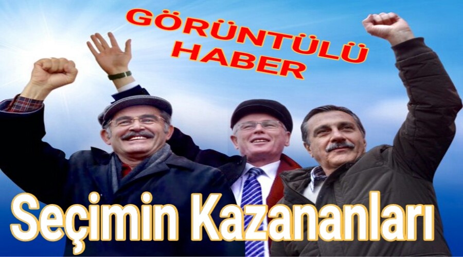 Seimin Kazananlar Ylmaz Bykeren, Ahmet Ata, Kazm Kurt