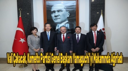 Vali akacak, Komeito Partisi Genel Bakan Yamaguchiyi Makamnda Arlad