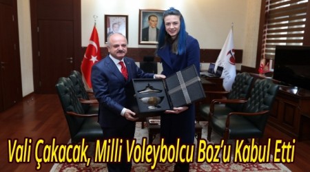 Vali akacak, Milli Voleybolcu Bozu Kabul Etti