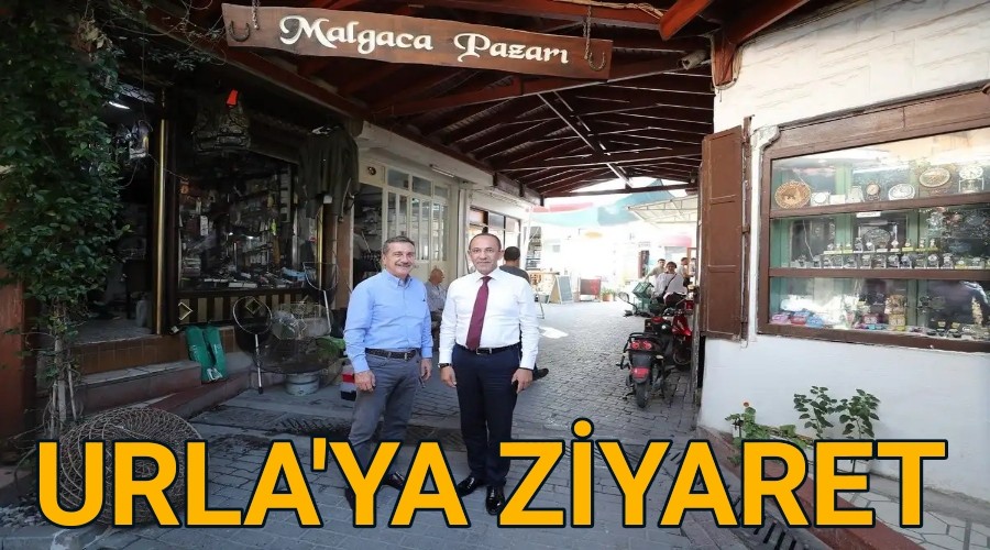 Ahmet Ata'tan Urla'ya Ziyaret