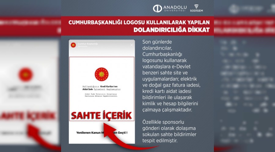 Dolanclktan korunmak iin bu uyarlara dikkat