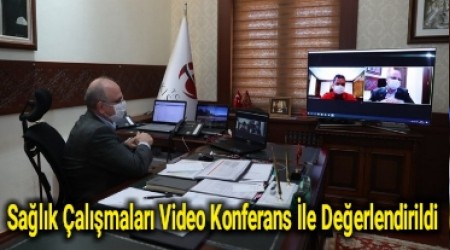 Salk almalar Video Konferans le Deerlendirildi