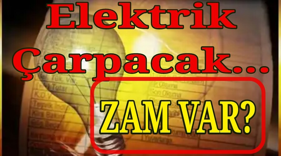 Elektirie yzde 14,98 zam geldi