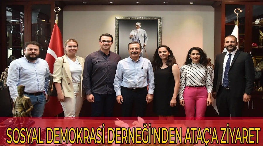 SOSYAL DEMOKRAS DERNE'NDEN ATA'A ZYARET