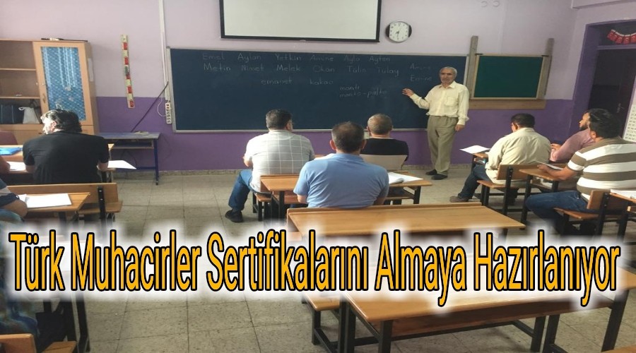 Trk Muhacirler Sertifikalarn Alyor