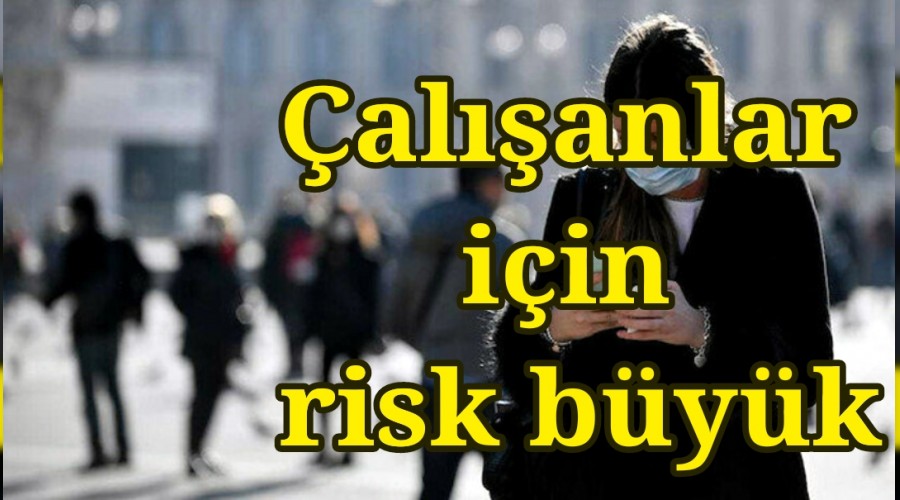 alanlar iin risk byk