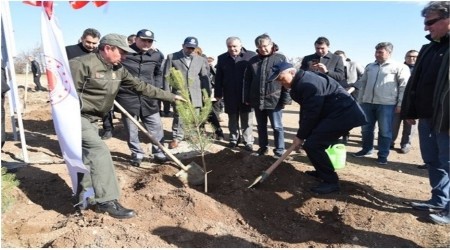 Eskiehir'de Adalet Ormanna 3 Bin Fidan dikildi