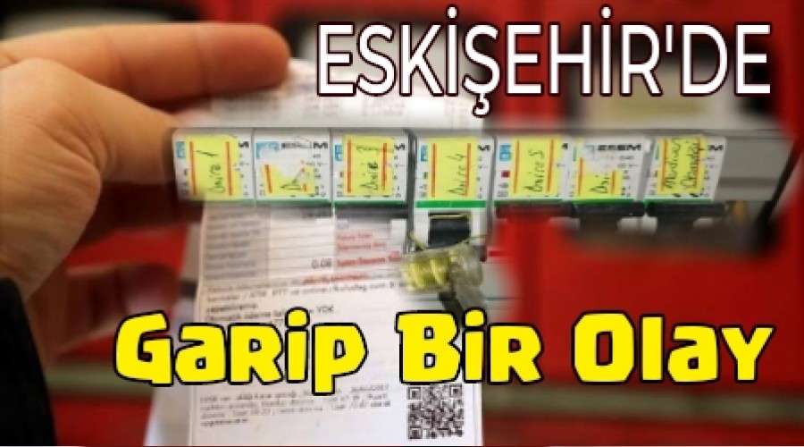 Eskiehir'de Yaanan Garip Olay!