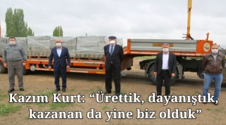 Kazm Kurt: rettik, dayantk, kazanan da yine biz olduk