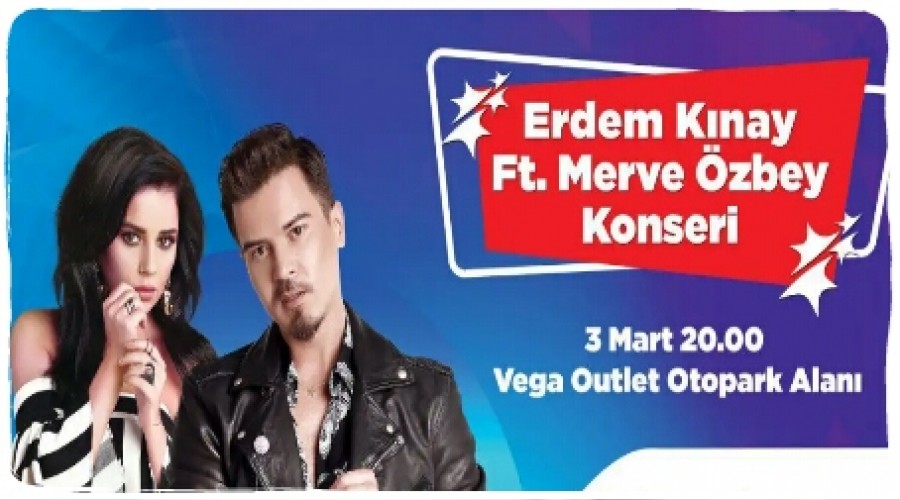 Erdem Knay ve Merve zbey cretsiz Konserde Eskiehir'de Hayranlar le Buluacak