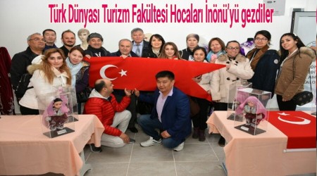 Trk Dnyas Turizm Fakltesi Hocalar nny gezdiler..