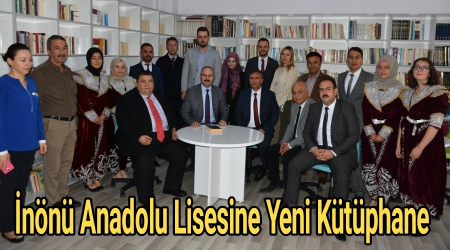 nn Anadolu Lisesine Yeni Ktphane