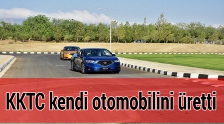 KKTC kendi otomobilini retti