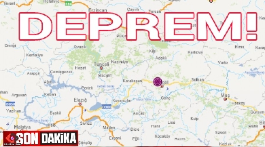 Son dakika Deprem!