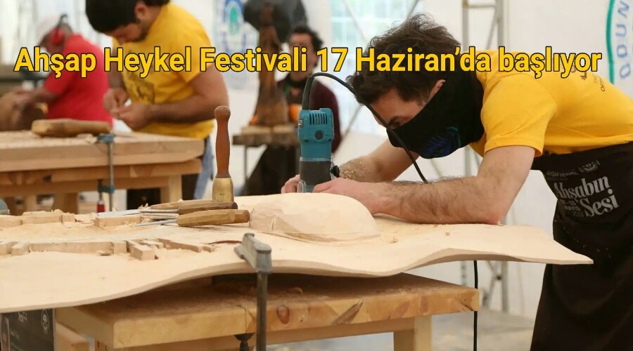 Ahap Heykel Festivali 17 Haziranda balyor