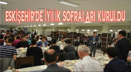 Eskiehirde yilik Sofralar Kuruldu