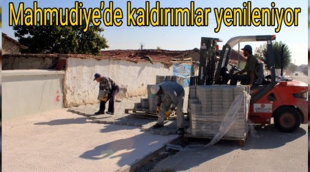 Mahmudiyede kaldrmlar yenileniyor