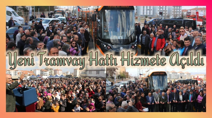 Yeni Tramvay Hatt Hizmete Girdi 