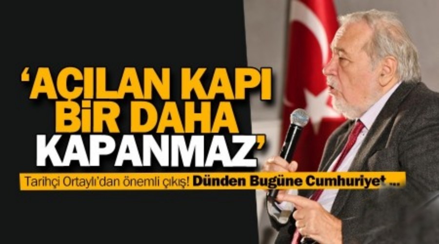 'Alan kap bir daha kapanmaz'