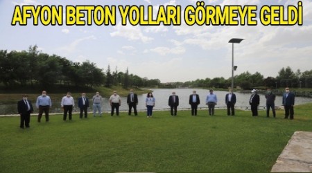 AFYON BETON YOLLARI GRMEYE GELD