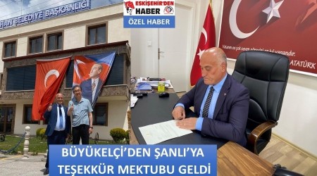 BAKAN ANLI'YA BYKELDEN TEEKKR MEKTUBU