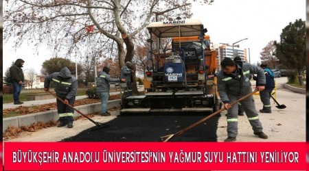 BYKEHR ANADOLU NVERSTESݒNN YAMUR SUYU HATTINI YENLYOR