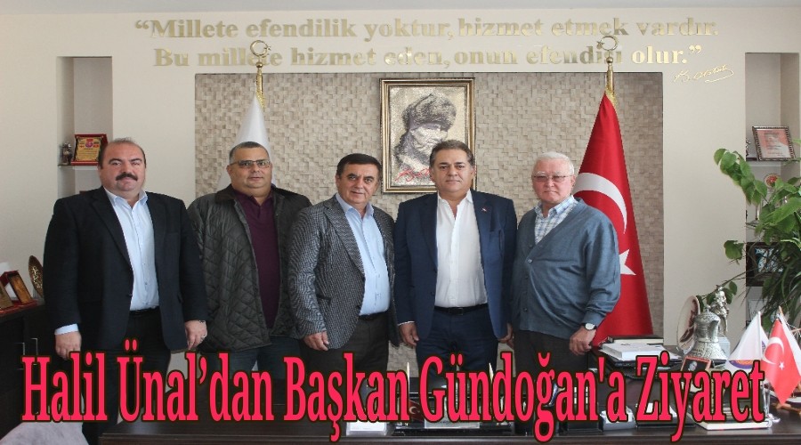 Halil naldan Bakan Gndoan'a Ziyaret