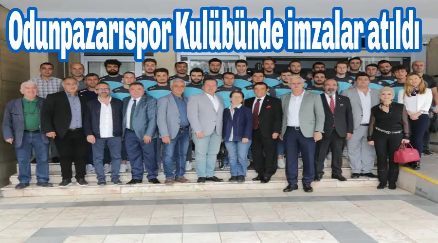 Odunpazarspor Kulbnde imzalar atld