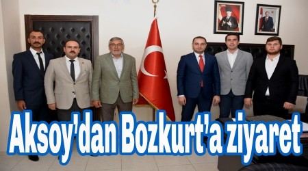 Aksoydan Bozkurta ziyaret