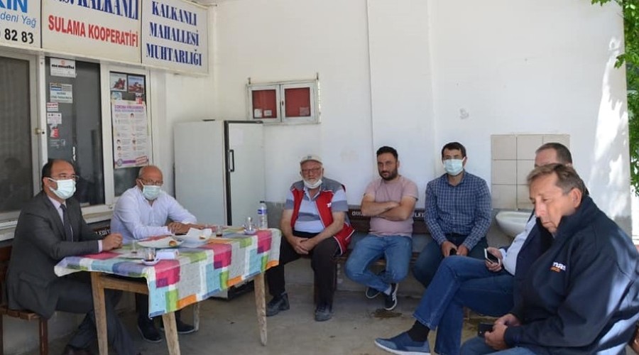 AKIRZER VE TEPE MAHALLE ZYARETLERNDE