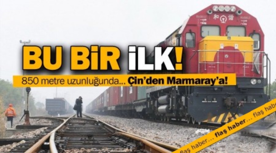 inden gelen tren Marmaray'dan geecek