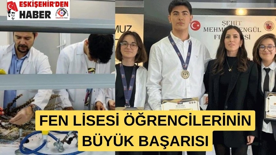 Eskiehir ehit Mehmet engl Fen Lisesi rencilerinden Byk Baar