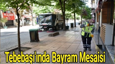 Tepeba'nda Bayram Mesaisi